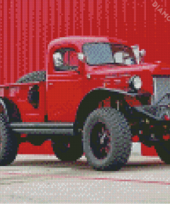 Cool Power Wagon Diamond Paintings