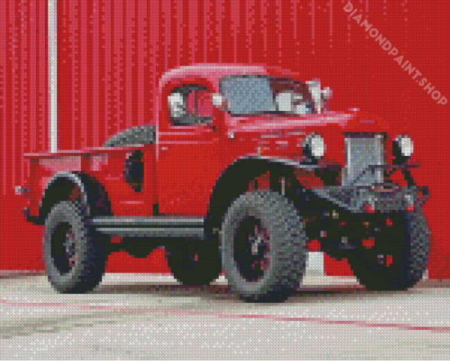 Cool Power Wagon Diamond Paintings