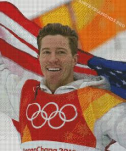 Cool Shaun White Diamond Paintings