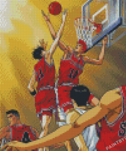 Cool Slam Dunk Diamond Paintings