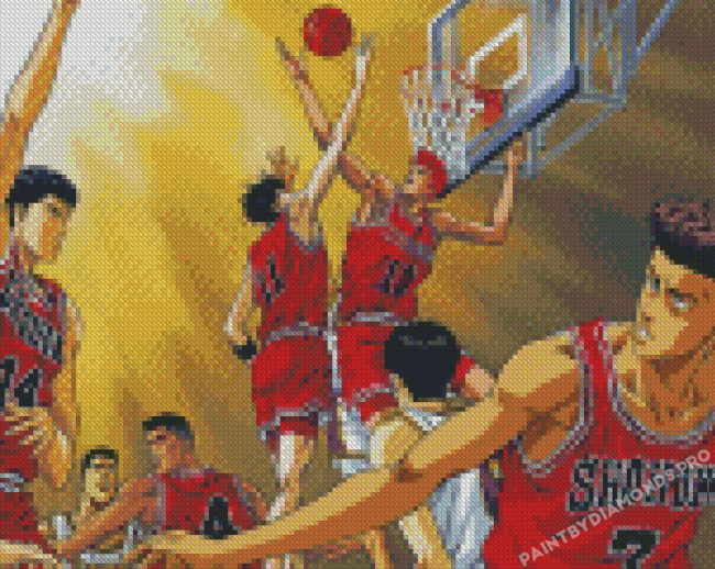 Cool Slam Dunk Diamond Paintings