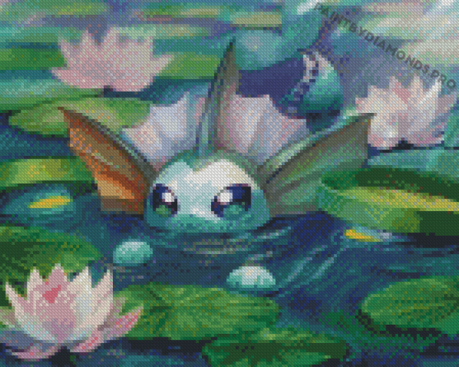 Cute Vaporean Diamond Paintings