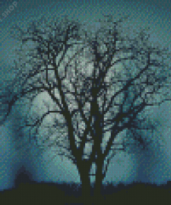 Dead Night Tree Diamond Paintings