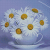 Flowers In Cup Diamond Paintings