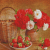 Fruits And Flowers Still Life Diamond Painting