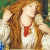 Gabriel Rossetti Woman Combing Her Hair Diamond Paintings