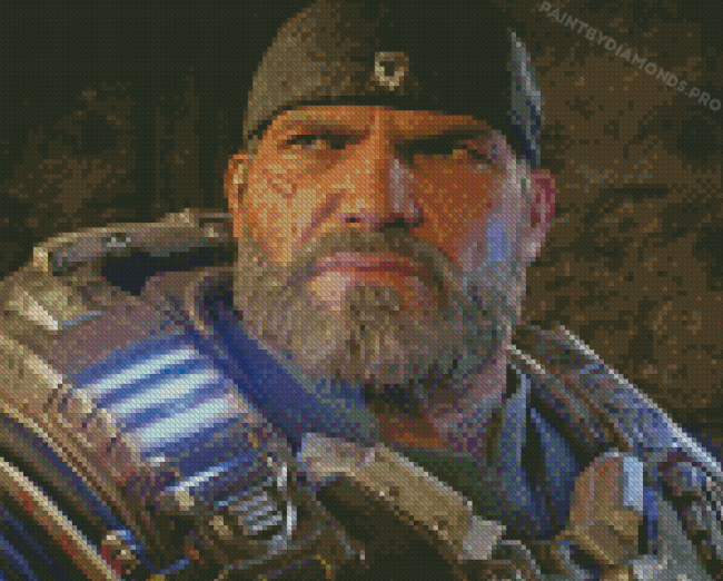 Gears Of War 5 Character Diamond Painting