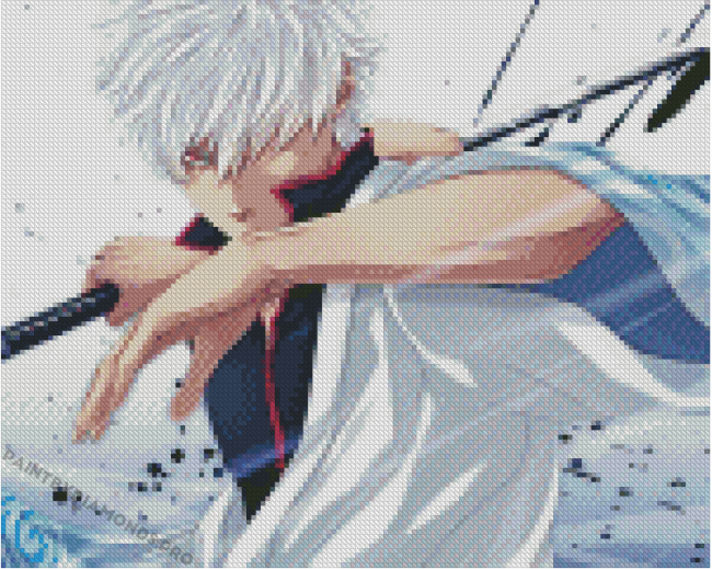 Gintoki Gintama Anime Diamond Paintings