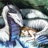 Girl Mythical Dragon Diamond Paintings