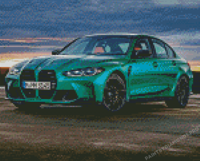 Green M3 Diamond Paintings