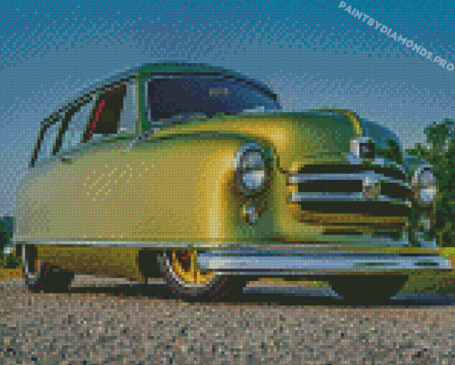 Green Nash Car Diamond Paintings