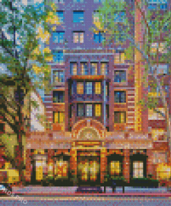 Greenwich Village Buildings Diamond Paintings