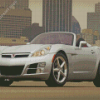 Grey Saturn Sky Diamond Paintings