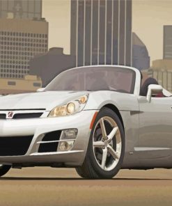 Grey Saturn Sky Diamond Paintings