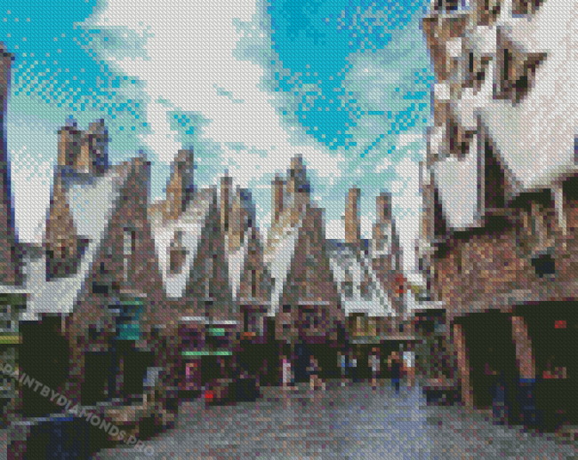 Harry Potter Hogsmeade Diamond Paintings