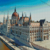 Hungary Budapest Parliament Diamond Paintings