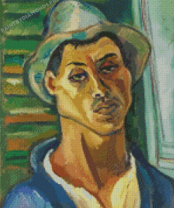 Irma Stern Madeiran Man Diamond Painting