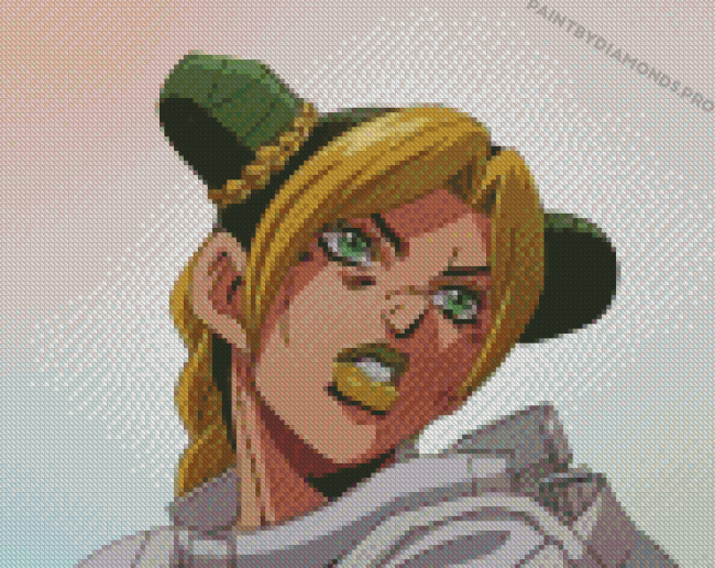 Jolyne Cujoh Jojos Bizarre Adventure Diamond Paintings