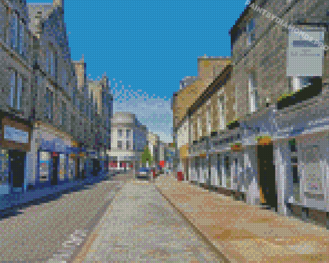 kirkcaldy Streets Diamond Paintings