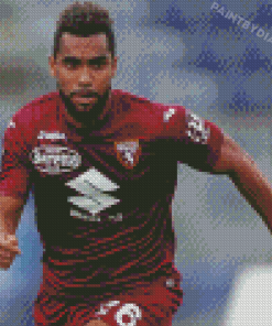 Koffi Djidji Torino Fc Footballer Diamond Paintings