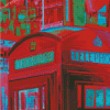 London Telephone Box Diamond Paintings