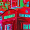 London Telephone Box Diamond Paintings