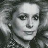 Monochrome Catherine Deneuve Diamond Paintings