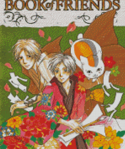 Natsume Book Of Friends Anime Poster Diamond Painting