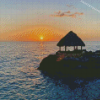 Negril Jamaica Sunset Diamond Paintings