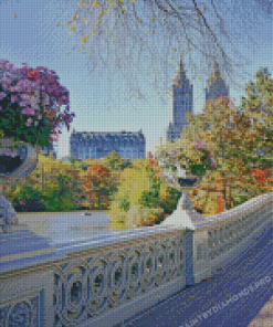 New York Central Park Spring Diamond Paintings