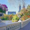 New York Central Park Spring Diamond Paintings