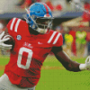 Ole Miss American Football Player Diamond Paintings