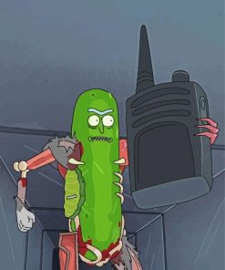 Pickle Rick Diamond Paintings