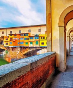 Ponte Vecchio Italy Florence Diamond Painting