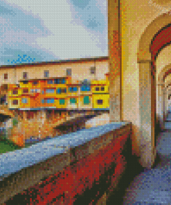 Ponte Vecchio Italy Florence Diamond Painting