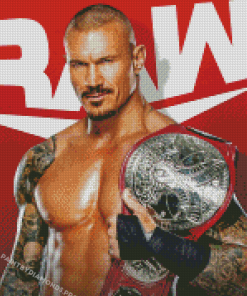 Randy Orton Wrestler Diamond Painting