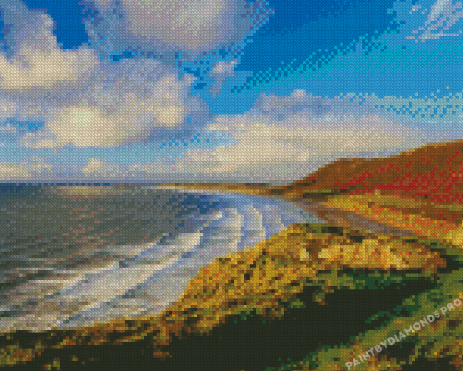 Rhossili Bay Diamond Painting