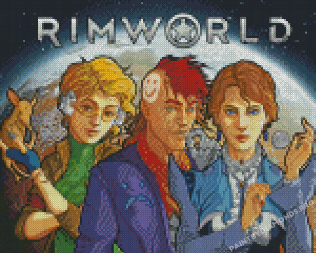 Rimworld Poster Diamond Paintings