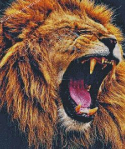 Roaring Lion Diamond Paintings