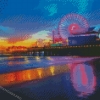 Santa Monica Pier Diamond Painting