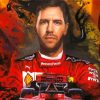 Sebastian Vettel Diamond Painting