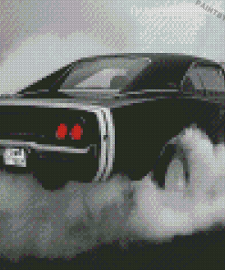 Smoke Car Diamond Paintings