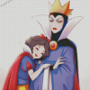 Snow White And The Evil Queen Diamond Paintings