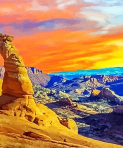 Southwestern Landscape Diamond Painting