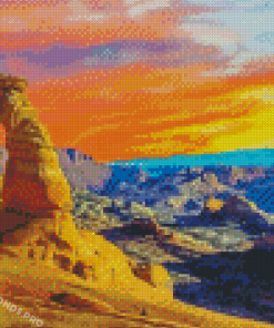 Southwestern Landscape Diamond Painting