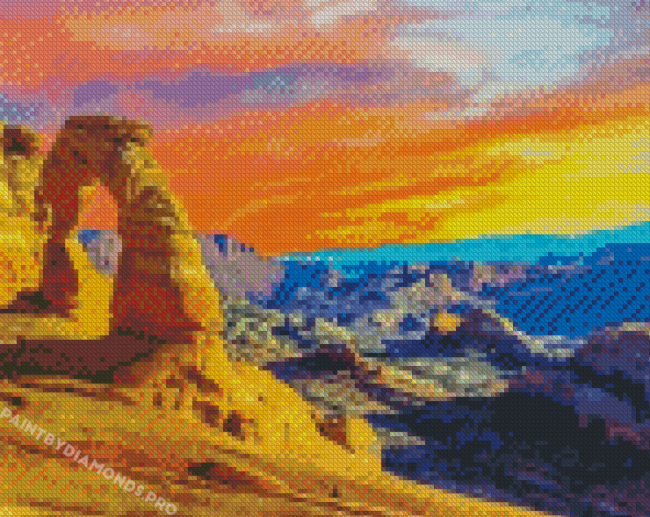 Southwestern Landscape Diamond Painting