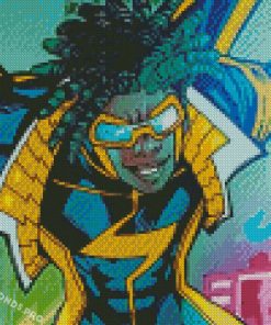 Static Shock Diamond Paintings