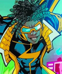 Static Shock Diamond Paintings