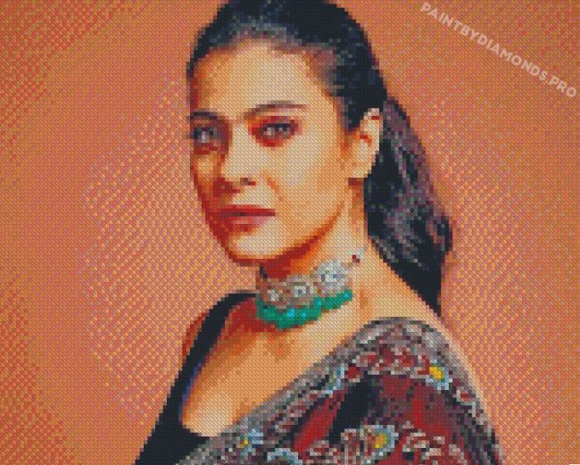 The Actress Kajol Diamond Paintings