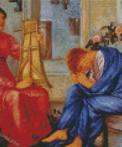 The Lament By Edward Burne Jones Diamond Painting